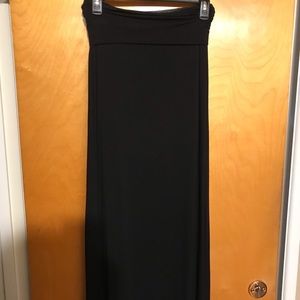 Floor length maxi skirt
